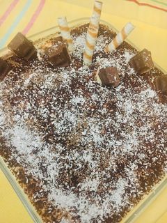 Una foto de POSTRE DE LECHE CONDENSADA Y 🍋LIMÓN🍋🍋🍰🍋🤩