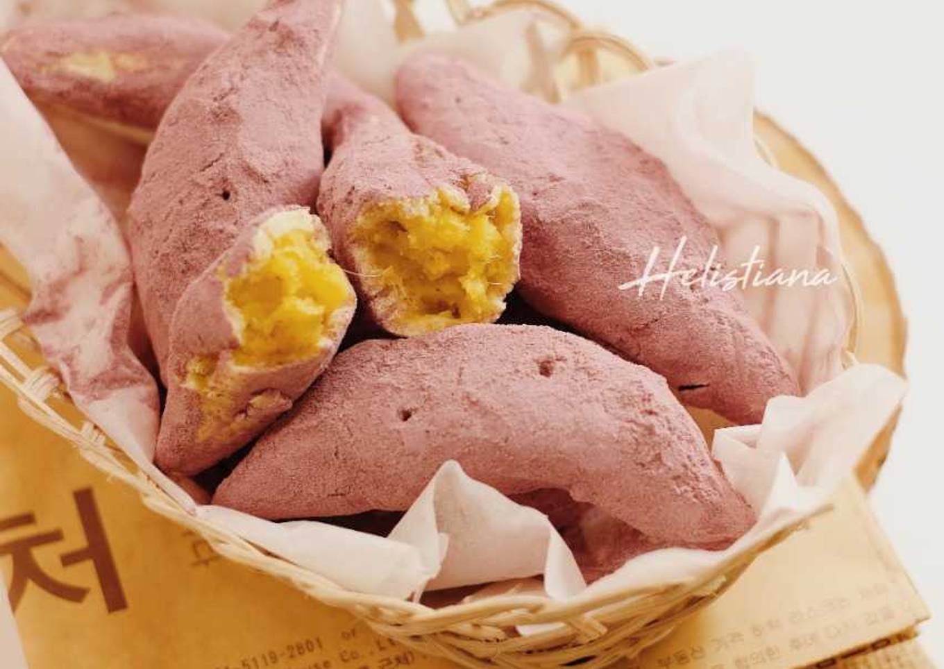 Resep 고구마 빵 Korean Sweet Potato Mochi Bread Resep 고구마 빵 Korean Sweet Potato Mochi Bread