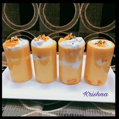 A picture of Mango Mastani🥭🍹.