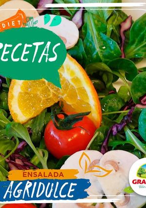 Una foto de Ensalada Agridulce