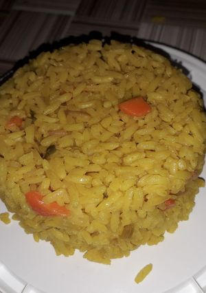 Una foto de Arroz con vegetales
