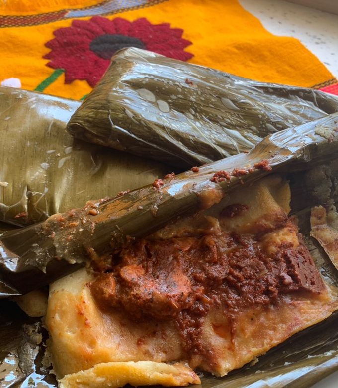 Una foto de Tamales oaxaqueños
