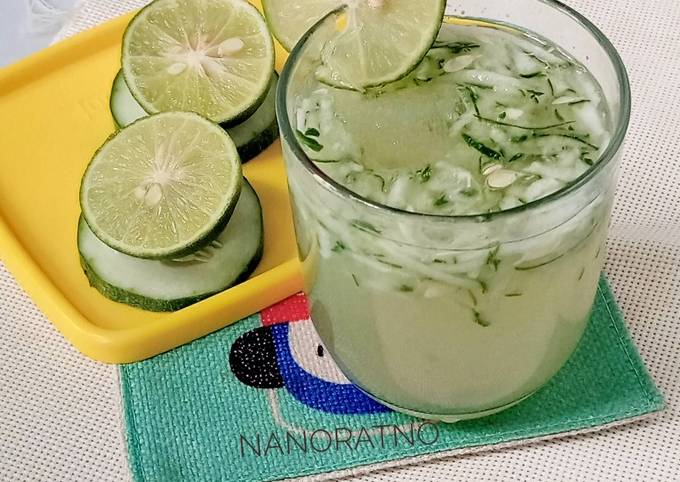 Resep Es Timun Jeruk Nipis Oleh Nanoratno Cookpad