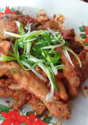 Foto resep Hati ampela+ceker setan