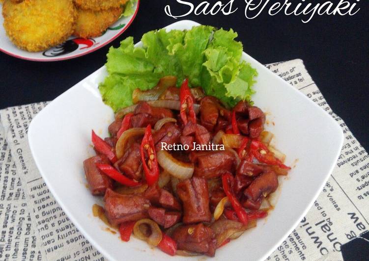 Resep Sosis Saos Teriyaki Anti Gagal