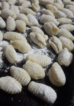 Una foto de Ñoquis de papas
