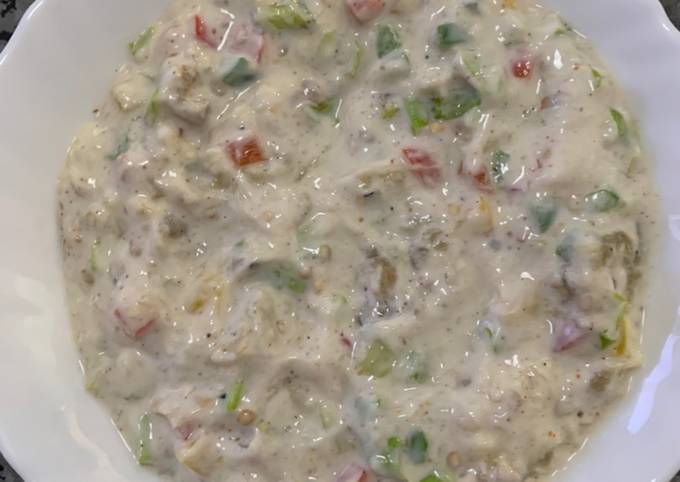 Three spices raita