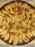 Tarta de manzana con estevia