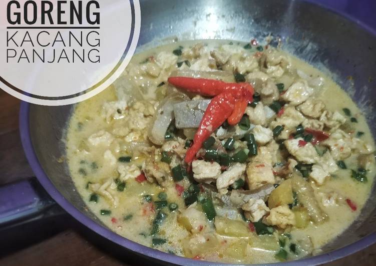 Bagaimana Menyiapkan Sambal Goreng Kacang Panjang Jadi, Enak Banget