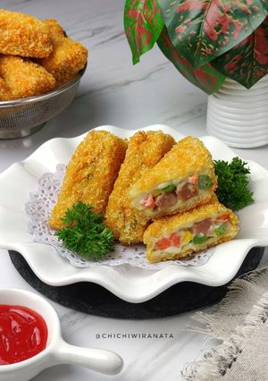 Foto resep Roti Tawar Goreng isi Ragout
