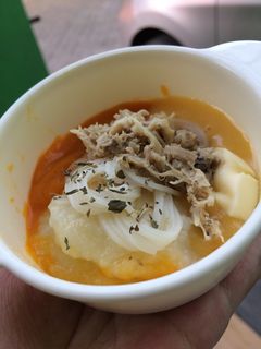 Foto resep Mpasi 8m+: Sop kentang wortel dengan misoa