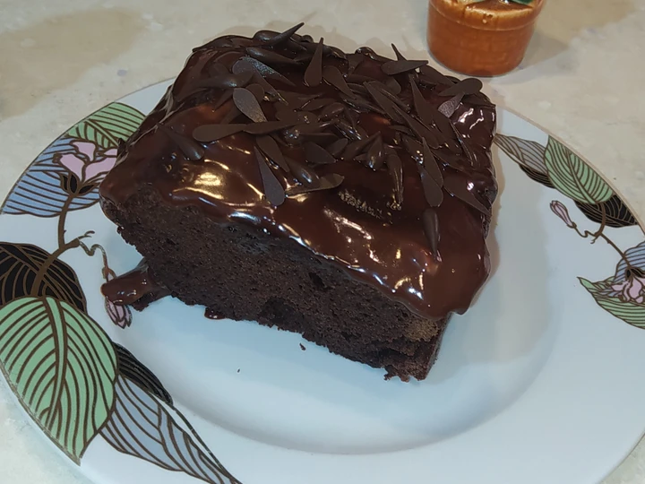 Easy Steps Prepare Recipes Double chocolate cake the Can Spoil the Tongue So Delicious.