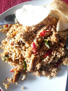 Foto resep Nasi goreng pedas bakso