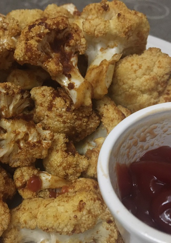 Una foto de Alitas de coliflor 😜