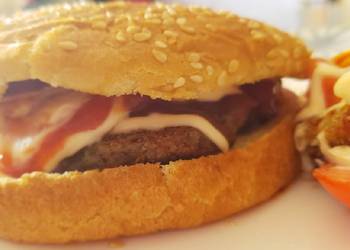 Fast Cooking Methods Bean patty burger Delicious Nutritious Fast Cooking Methods Bean patty burger Delicious Nutritious