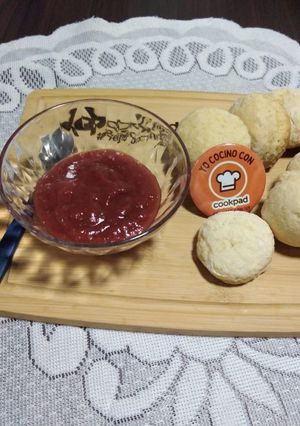 Una foto de Scones Dulces
