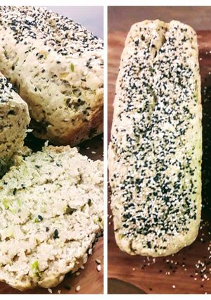 Una foto de Pan de calabacín ó zucchini (salado)