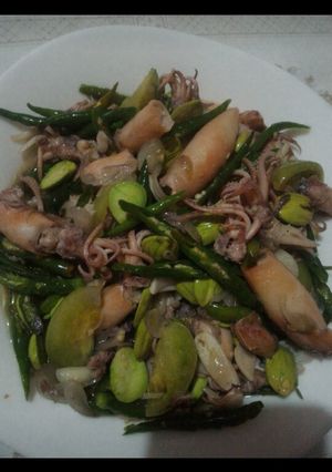 Foto resep Cumi asin cabe ijo