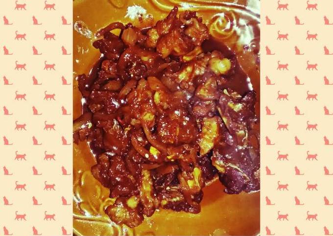 Semur daging kambing sederhana