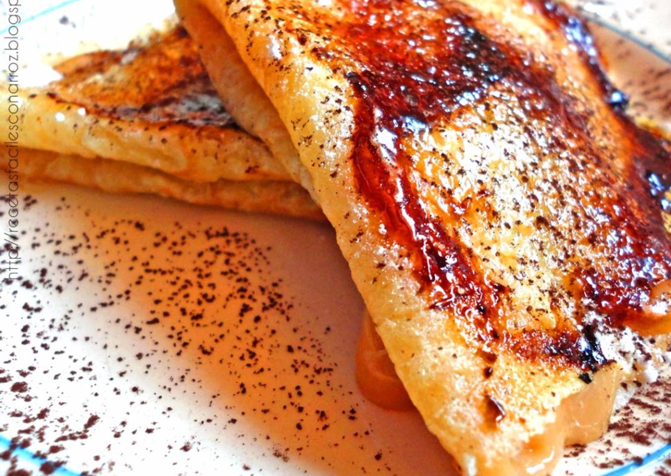 Masa de crepes livianos, sin gluten y truco para caramelizar sin soplete