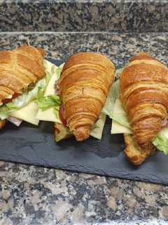 Una foto de Croissant vegetal