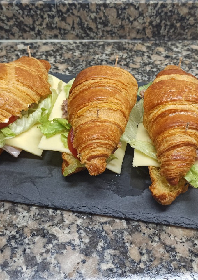 Una foto de Croissant vegetal