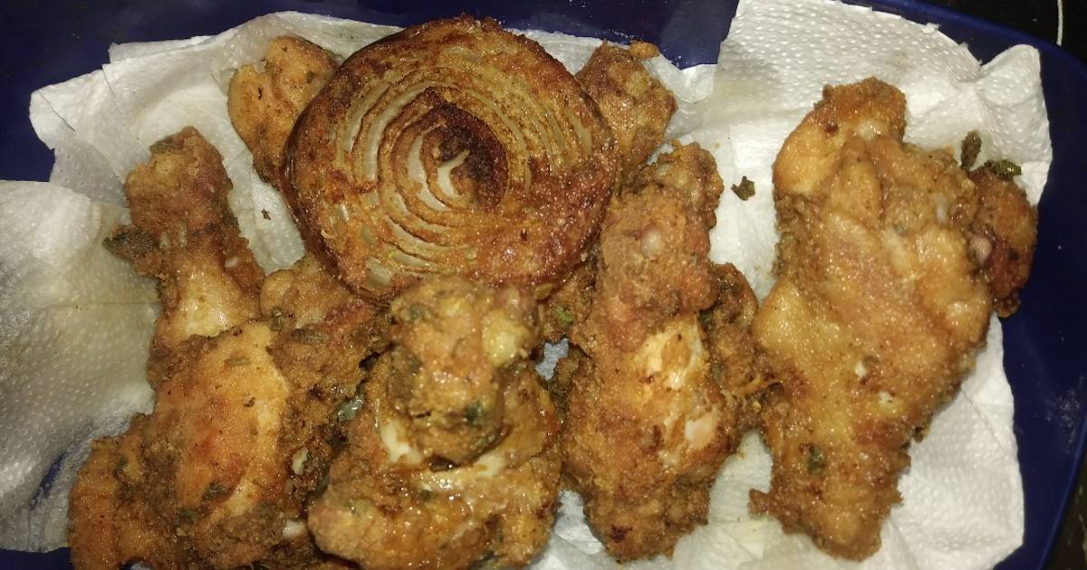 Muslos de pollo fritos - 126 recetas caseras- Cookpad