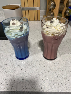 Una foto de Batido de fresa Thermomix