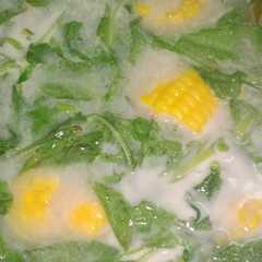 Bobor bayam রেসিপির প্রধান ছবি