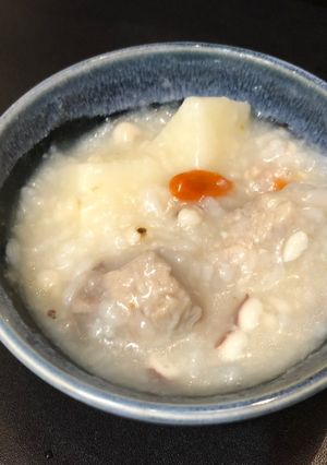 山藥薏仁芡實粥 的食譜成品照片