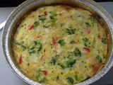 Pastel de brócoli y coliflor