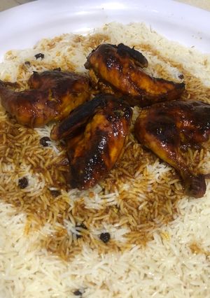 صورة لوصفة رز مديني بالدجاج