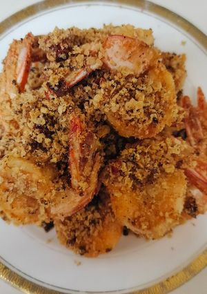 Foto resep Udang Oatmeal