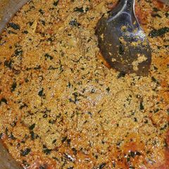 A picture of Egusi soup.