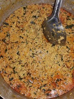 A picture of Egusi soup.