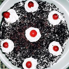A picture of Black Forest Chocolate Cake.
