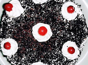 A picture of Black Forest Chocolate Cake.