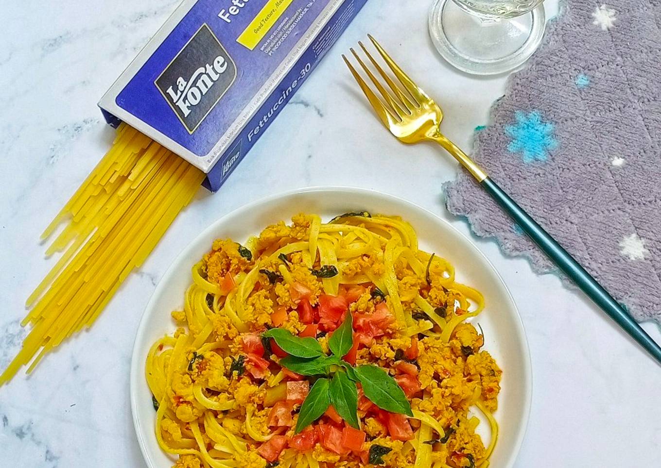 Fettuccine Rica Rica