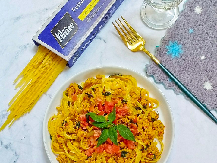 Cara Gampang Menyiapkan Fettuccine Rica Rica Anti Gagal