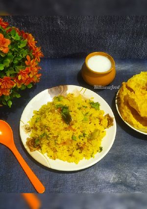 A picture of Tomato Rice.