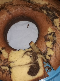 Foto resep Bolu Jadul Marmer Kopi