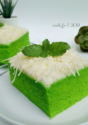 Foto resep Bolu Kukus Pandan