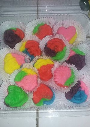 Foto resep Bolu kukus mawar unyuk-unyuk