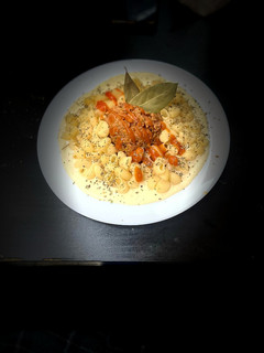 Una foto de Pasta a la bechamel