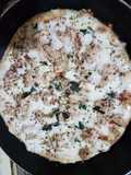 Malai Tikka pizza