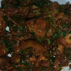 A picture of Wet fried chicken.