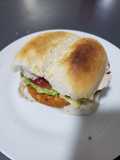 Hamburguesas casera para la once