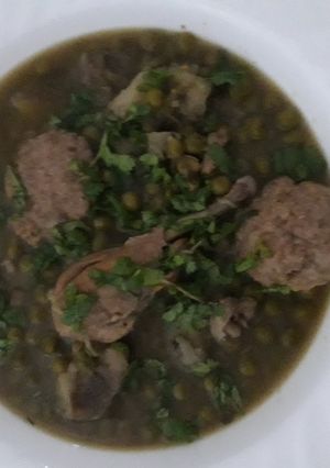 صورة لوصفة جلبانه بالقرنون محشي