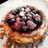 Tarta cremosa de queso con frutos rojos