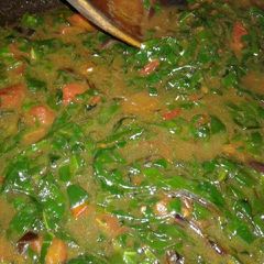 A picture of Nderema (vine spinach)#author marathon.